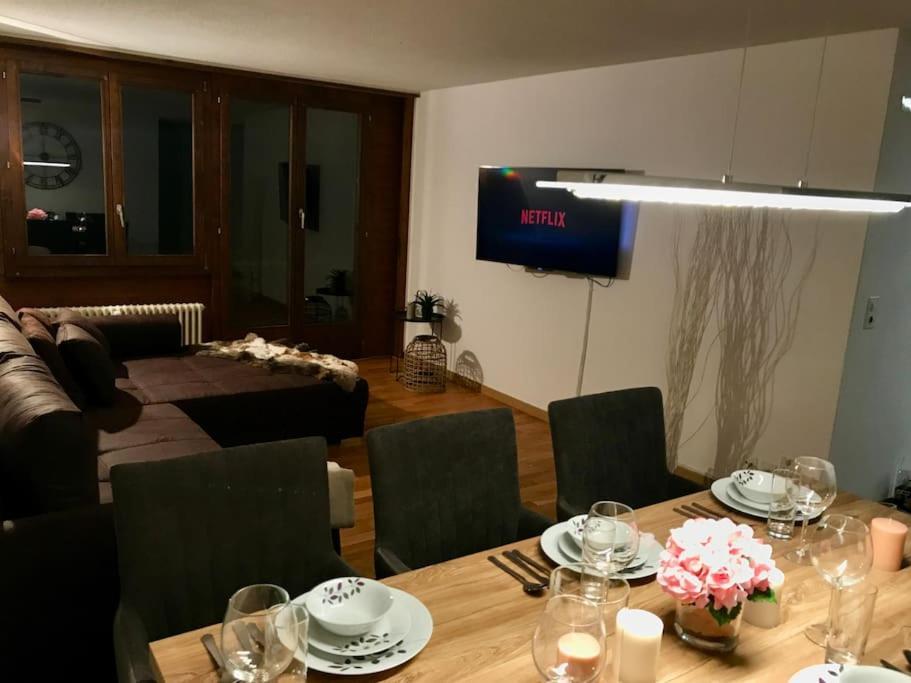 Breathtaking Waterfall Apartment Nr.2 Lauterbrunnen Bagian luar foto